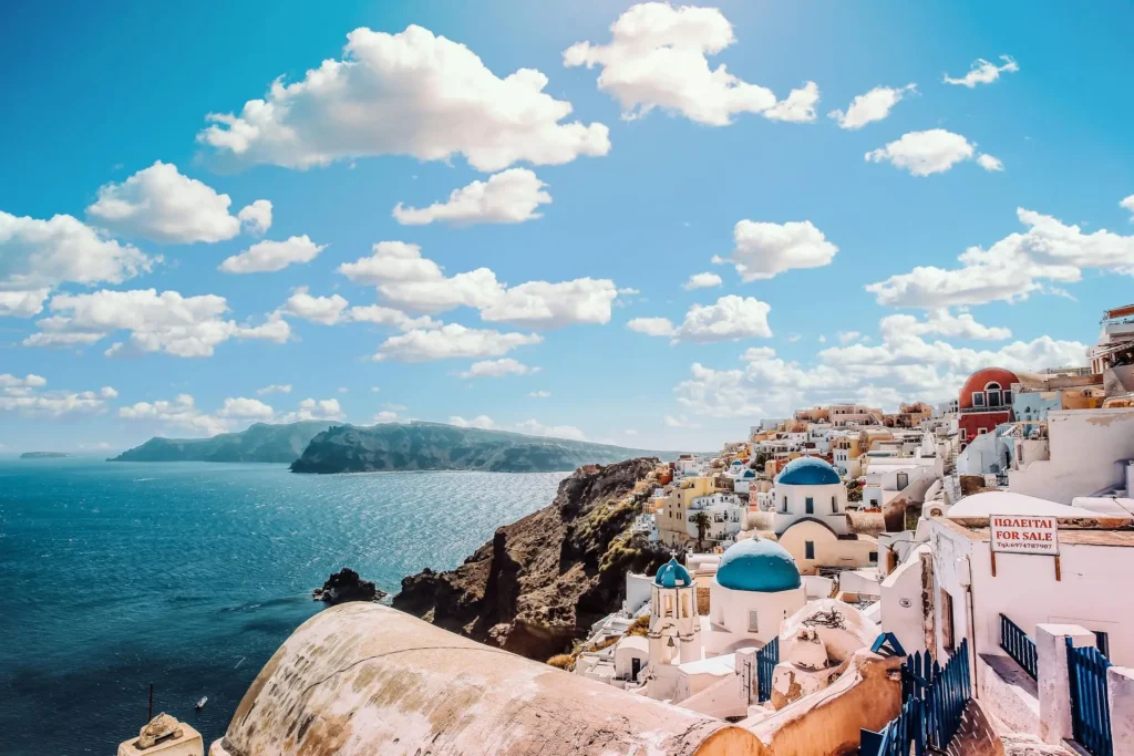 Santorini - Budget and luxury travel destination in Greece.