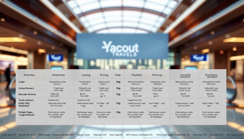 fare class comparison