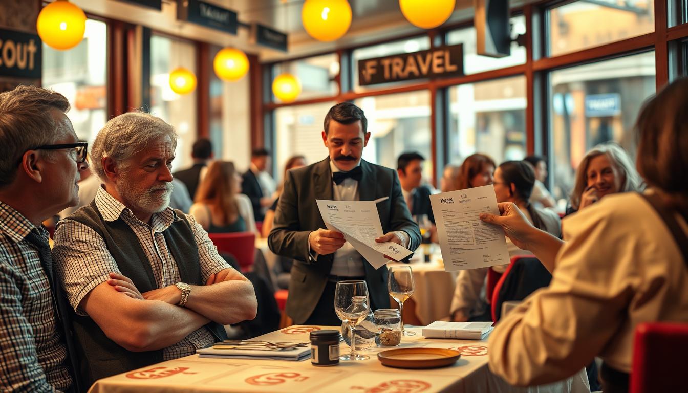 Tourist Restaurant Overcharge