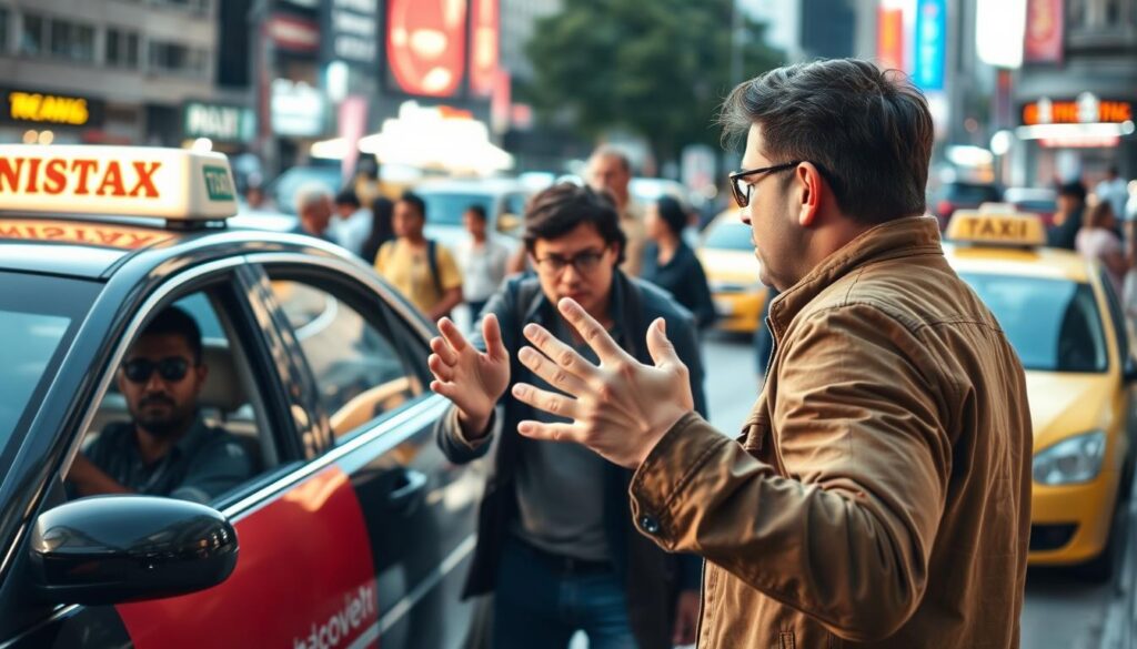 dealing with aggressive taxi driver dealing with aggressive taxi driver