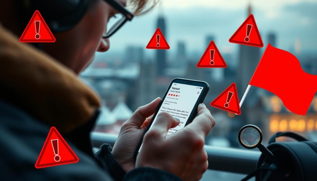 spotting fake reviews red flags