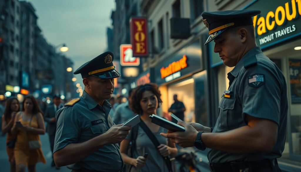 verifying genuine officers